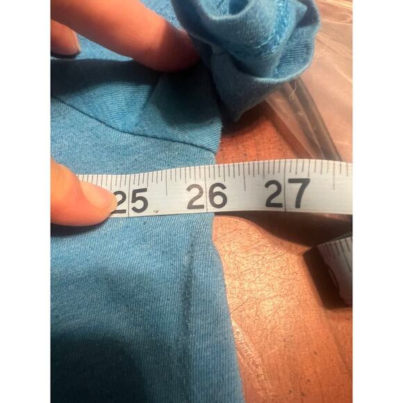 Very Important Tee Unisex XXL Blue "On The Road Again" with Guitar road trip - Picture 4 of 10